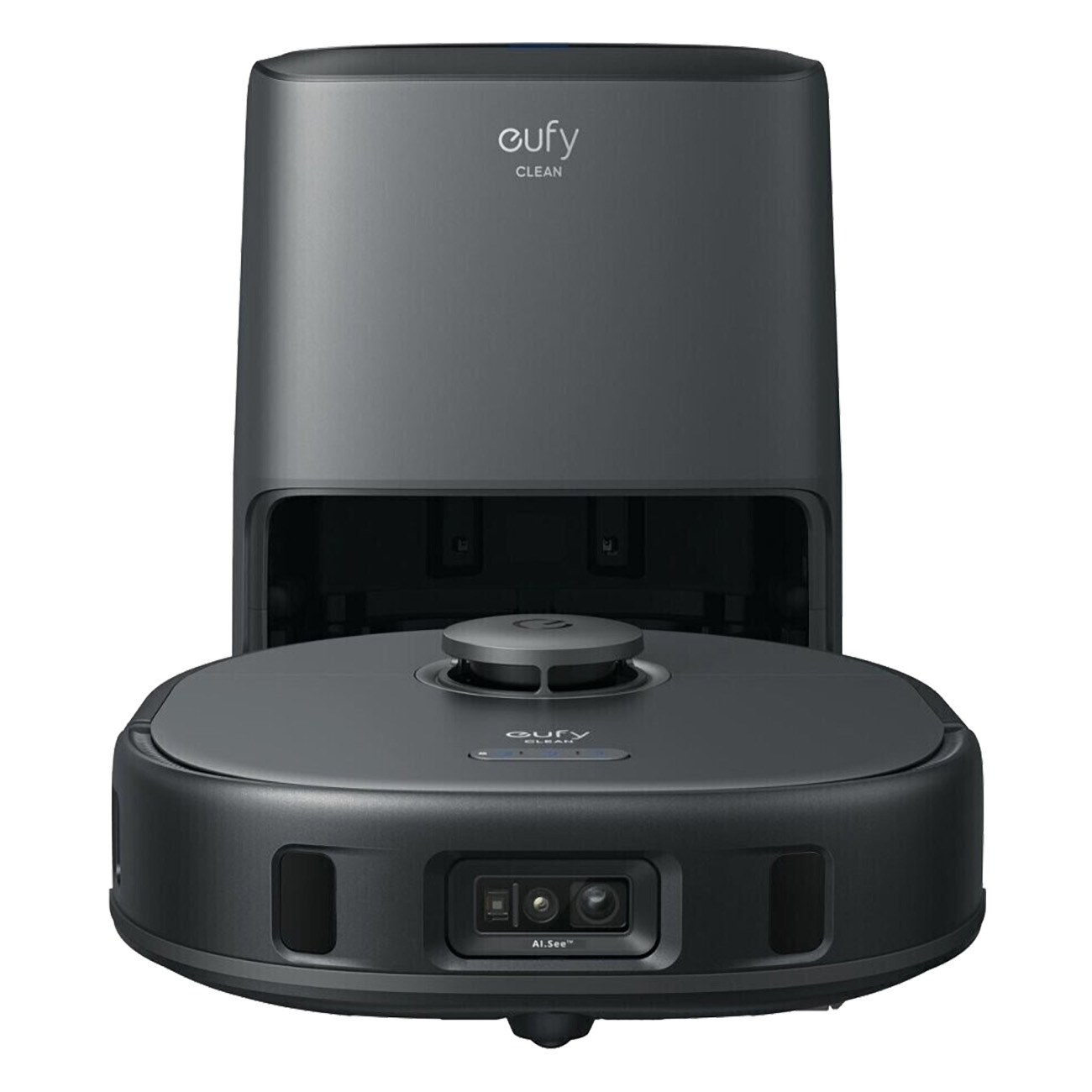 Eufy RoboVac X9 Pro ACS in schwarz | Saug- & Wischroboter | 5.500 Pa Saugkraft | 2 rotierende Wischmopps | 56 dB | 180 Minuten Betriebszeit | HEPA