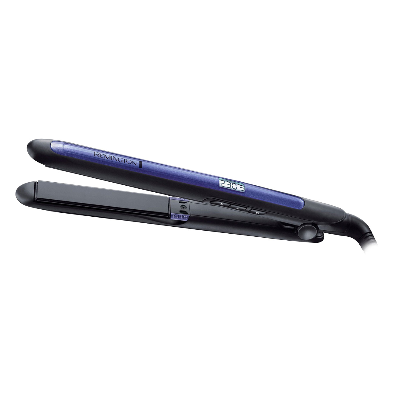 Remington PRO-Ion Straight S7710 lila | Haarglätter | Keramikbeschichtung | Ionengenerator | 9 Temperatureinstellungen 150°C - 230°C |