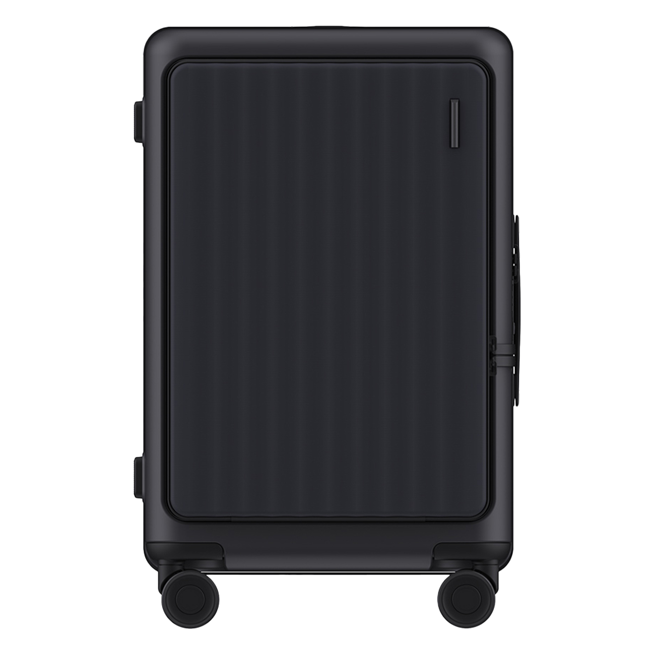 Xiaomi Front Pocket Carry-on schwarz | Koffer | 20 Zoll | 38L | Praktische Fronttasche | Geräuscharme Laufrollen | Flat-top design