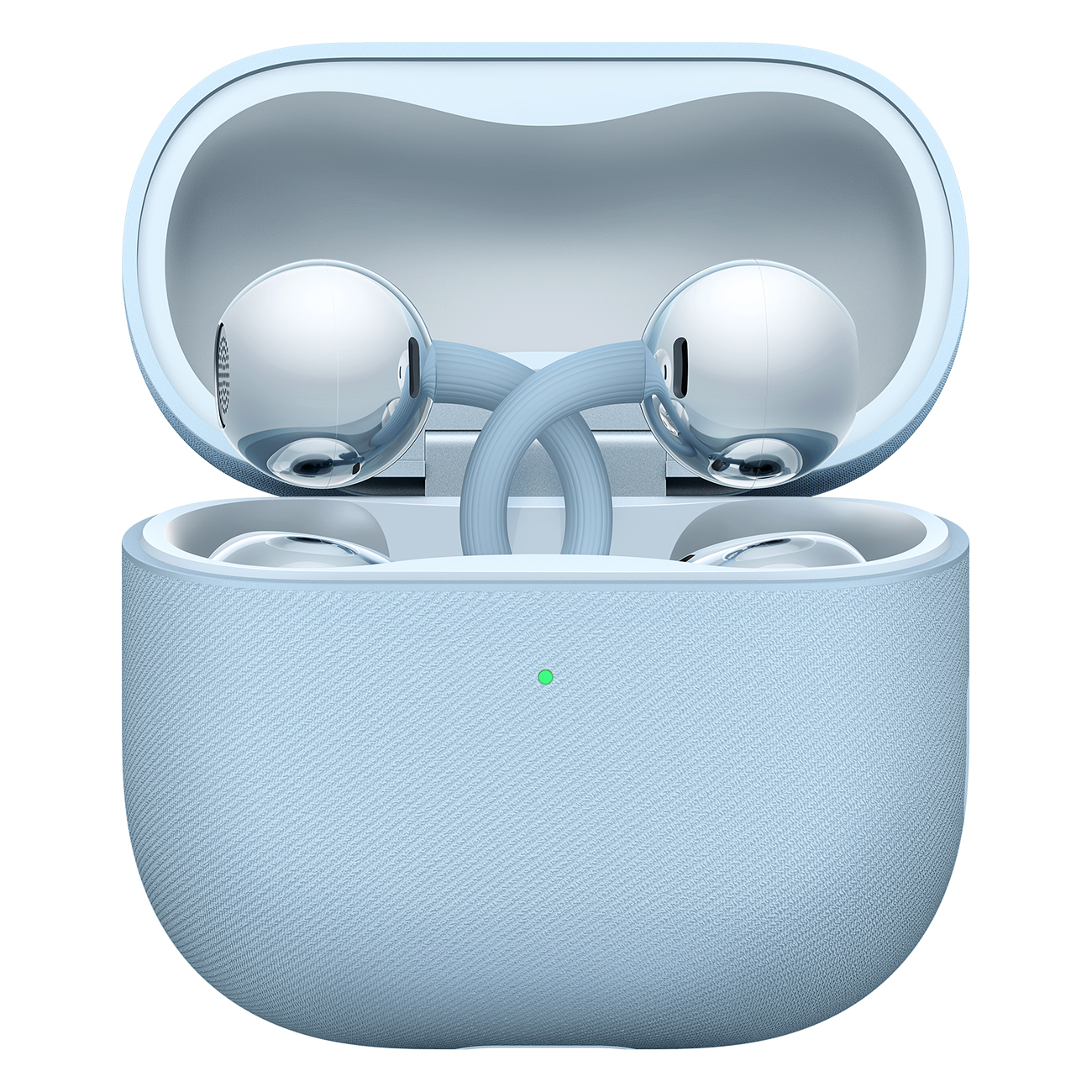 Huawei FreeClip 2 blau | In-Ear-Kopfhörer | USB-Typ-C-Anschluss / Kabelloses Laden | 3C Ladeleistung | 60 mAh | 20.000 Hz | Dual-Engine-Treiber