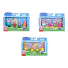 Peppa Pig Peppa’s Adventures Familienfiguren 4er-Pack Sortiment