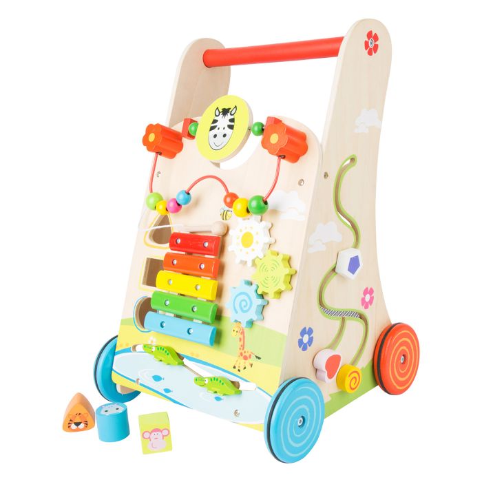 Lauflernwagen Blumenwiese 10606