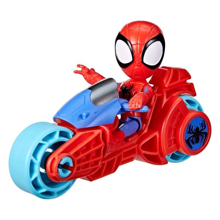 Marvel Spidey and His Amazing Friends, Spidey mit Motorrad