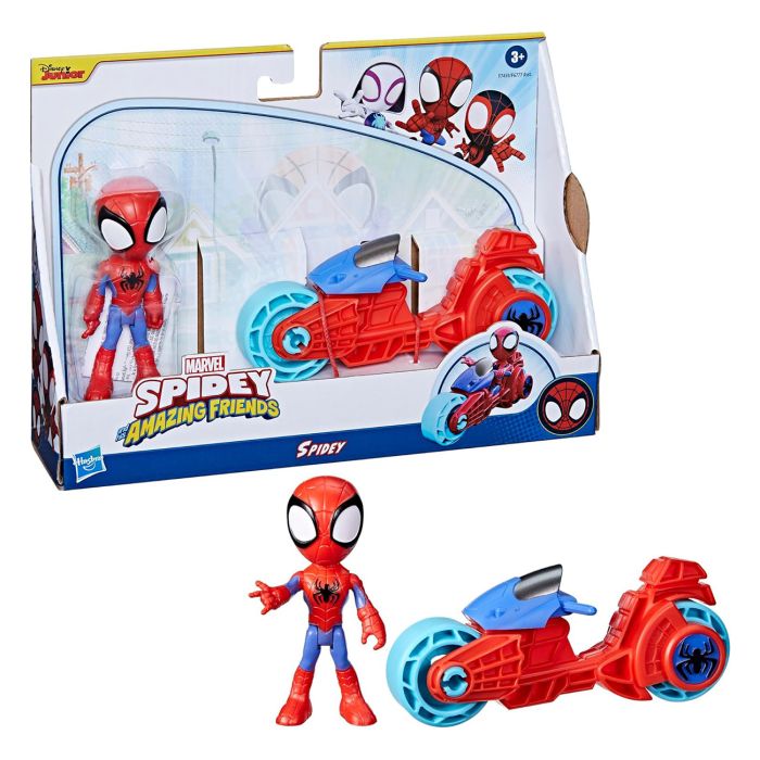 Marvel Spidey and His Amazing Friends, Spidey mit Motorrad