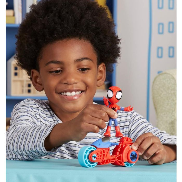Marvel Spidey and His Amazing Friends, Spidey mit Motorrad