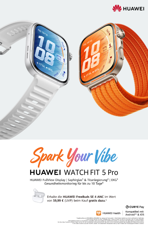 Huawei Watch Fit 5 Pro Bundle