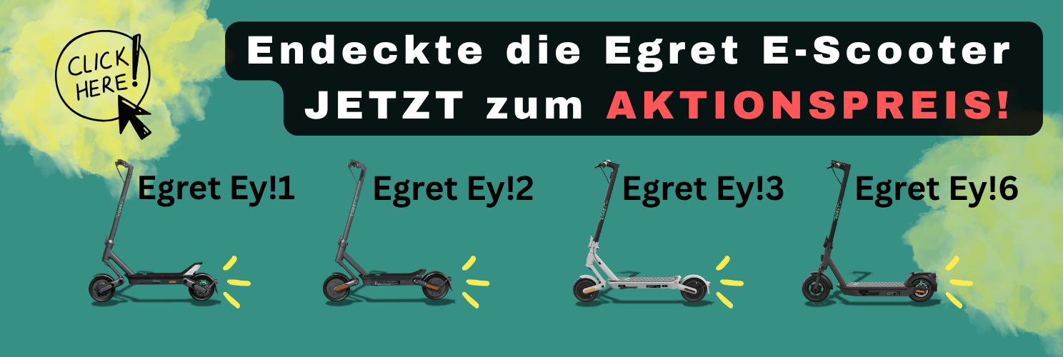 Mobiler Fahrspaß mit Egret Ey!