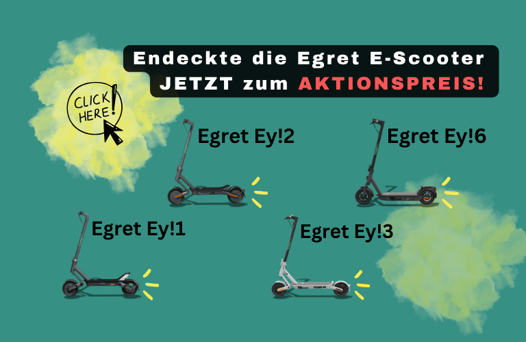 Mobiler Fahrspaß mit Egret Ey!