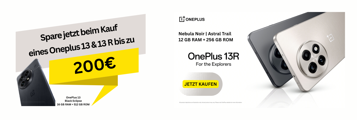 OnePlus 13 &13R Aktion