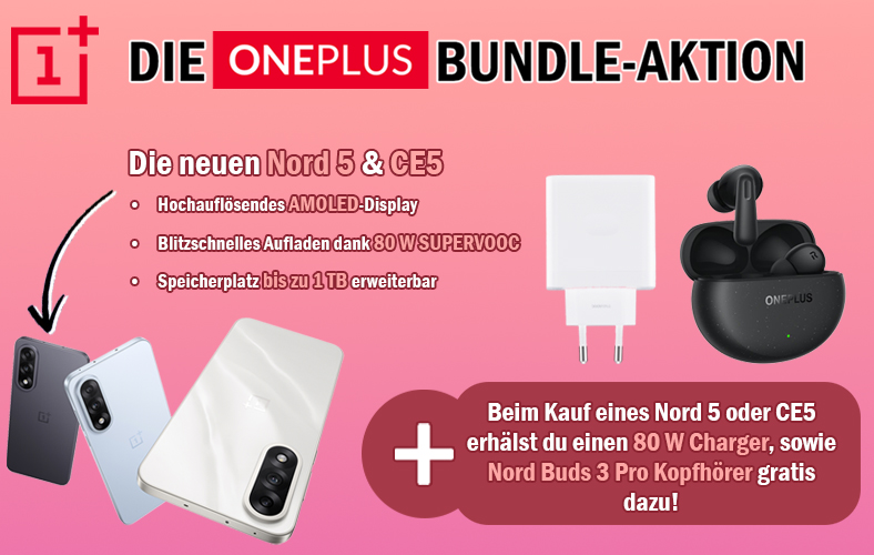 OnePlus Nord 5 & CE5 Bundle Aktion